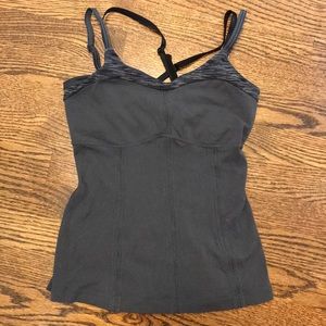 Gray Lululemon Tank Top